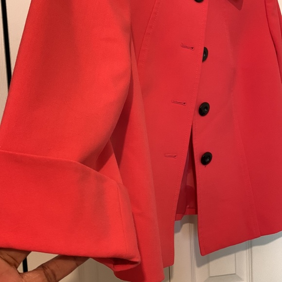 TAHARI ARTHUR S. LEVINE CORAL SUIT JACKET - Picture 3 of 6